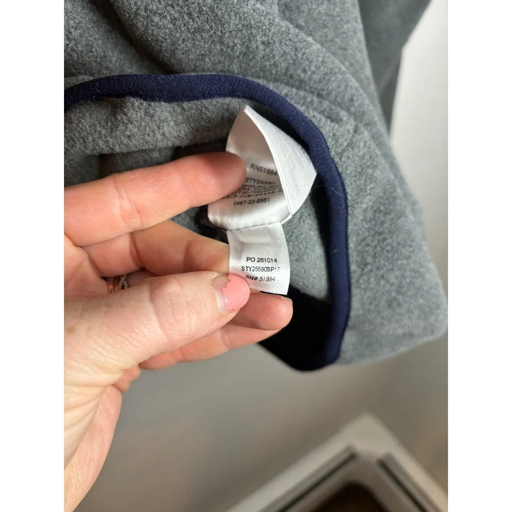 Patagonia Synchilla Snap-T Fleece Pullover Gray Blue Mens Small